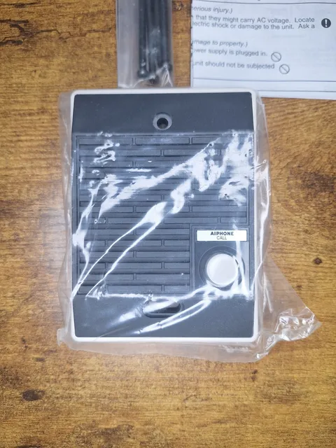 Aiphone LE-D Surface Door Station Black/White, New