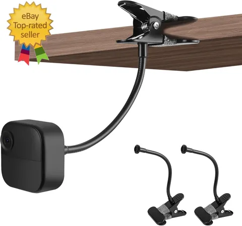 2 Pack Flexible Clip Clamp Mount Compatible with Blink Outdoor 2K+/ Outdoor 4/(3