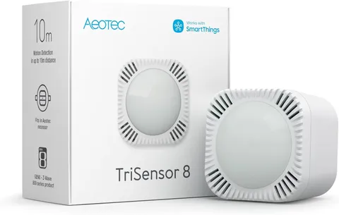 Trisensor 8, 800 Series Zwave Motion Sensor, Temperature, Light Sensor, Work wit