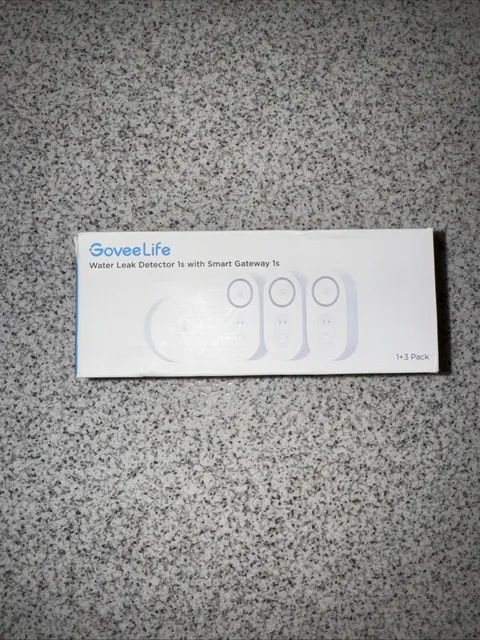 Govee Life Water Leak Detector 1s w/ Smart Gateway 1s H5059+H5044 1 +3 Pack