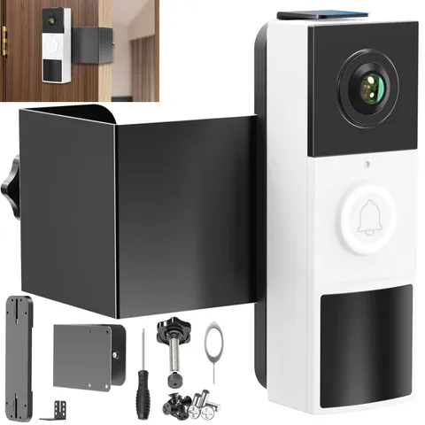 Anti-Theft Video Doorbell Mount Compatible with Tapo, Doorbell Camera Mount, ...