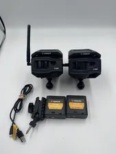 Lot Of 2 Vosker V150 Outdoor Home Security Cameras - Solar-Powered LTE - USED