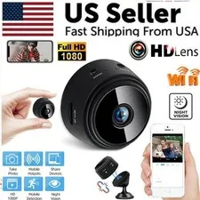 Mini Wireless Record Camera WiFi IP Home Security DVR Night Vision HD USB 1080