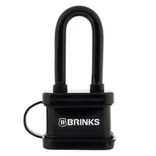 Weather-Resistant Laminated Steel 40mm Keyed Padlock with 2in Shackle