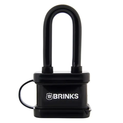 Weather-Resistant Laminated Steel 40mm Keyed Padlock with 2in Shackle