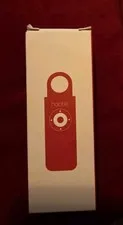 HOOTIE Personal Safety Keychain Alarm - 130dB Siren & Light Self Defense - RED
