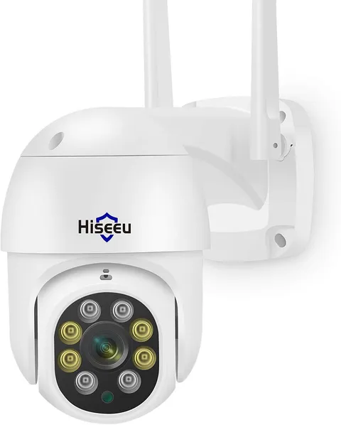 3MP Security Camera Outdoor,Wifi Camera, Auto Tracking&Light Alarm Floodlight &