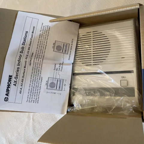 Aiphone AX-A Indoor Sub Station White NEW