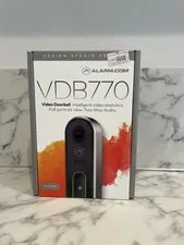 Alarm.com ADC-VDB770-S Touchless Video Doorbell – 1440×1920 HDR, Wi-Fi 2.4/5GHz