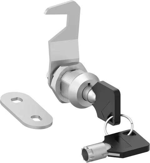 1 Pack Tubular Cam Locks, Tool Box Lock Replacement, 5/8" Cam Lock Keyed Alik