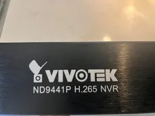 Vivotek ND9441P H 265 NVR 16 Channel Network Video Recorder has  (3)- 2 TB HDD