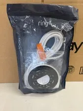 Ring Floodlight Cam Wired Plus / Pro Plug-In Power Mount Kit - White AC Cord New