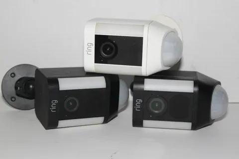 Lot of 3 Ring Spotlight Security Camera 