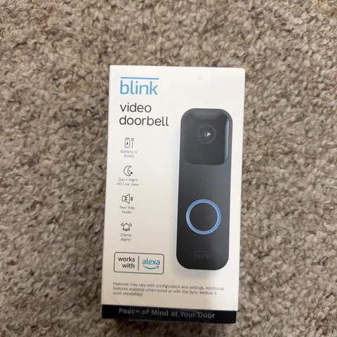 Blink Wired/Battery Operated Outdoor Smart Wi-Fi Video Doorbell
