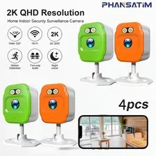 Mini WiFi Baby Monitor Security Camera,  1440P