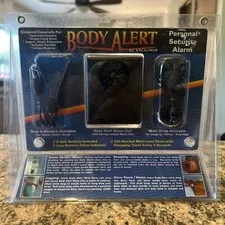 Body Alert Personal Security Alarm by Excalibur w/120-Decibel Multi-tone Siren 