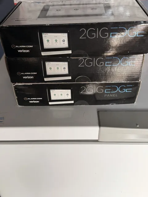 2GIG EDGE-NA-V Security Alarm Control Panel Touchscreen Keypad 2GIG-EDG-NA-V