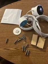 Google Nest Cam Outdoor 1st Gen Security Camera Missing Camera Wall Plate