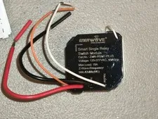 Enerwave ZWN-RSM1-Plus Home Automation Hidden Smart Single Relay Switch