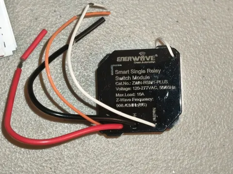 Enerwave ZWN-RSM1-Plus Home Automation Hidden Smart Single Relay Switch