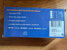 Visonic WR-200/4B 4-Channel Wireless Receiver 0-3305-9