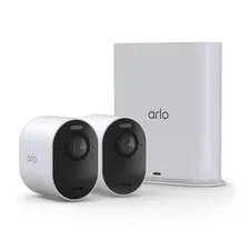 Arlo Ultra Security Camera 4K HDR (3rd Gen, 2025 Release) + SmartHub 2 Cam White
