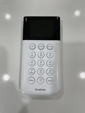 SimpliSafe SSKP3 Keypad WHITE Touch-to-Wake Wireless Home Security GEN 3 - Used