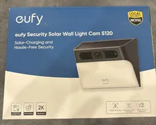 eufy Security Solar Wall Light S120 Cam (2K)