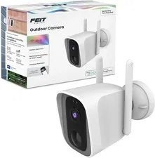 Feit Electric Outdoor Wireless Security Camera, 1080p HD, Motion Battery Powered
