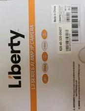 Liberty AI 4MP IP  2.8mm, True WDR, 100’ IR, PoE Outdoor Turret Camera-#L3IP4TS