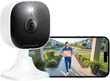 4MP Cameras for Home Security with Audio and Video, Indoor Security Camera For