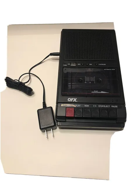 qfx Retro-39 ShoeBox Tape Recorder With USB