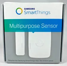 Samsung SmartThings Multipurpose Sensor White Home Door Window Security Z-Wave