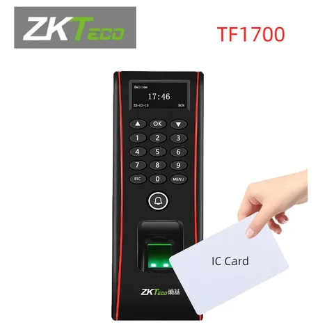 ZKTeco TF1700 IC Fingerprint Access Control Attendance Control System TCP/IP