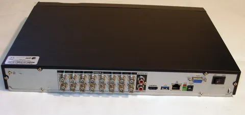 E-line ELI-ECOM-E-16-4MP 4k HD DVR Digital Recorder, 16ch 1U Tribrid, up to 4mp