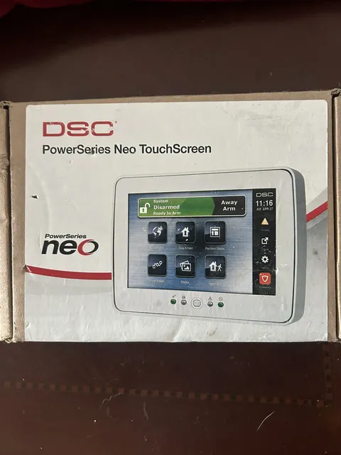 DSC Power series Neo Touchscreen keypad 