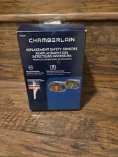 Chamberlain 820CB Replacement Opener Garage Door Safety Sensors, Black