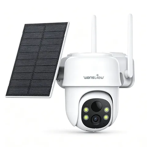 Wansview Security Camera Outdoor Home Wifi Color Night Vision Cam 2K Wireless
