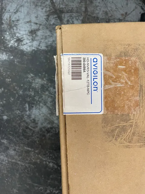HD-NVR3-VAL-12TB-NPC / AVIGILON NVR/ NEW OPEN PACKAGING