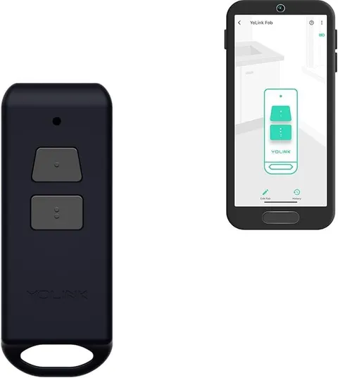 Mini Flexfob – Compact 2-Button Fob with Rechargeable Type C Battery, Long-Range