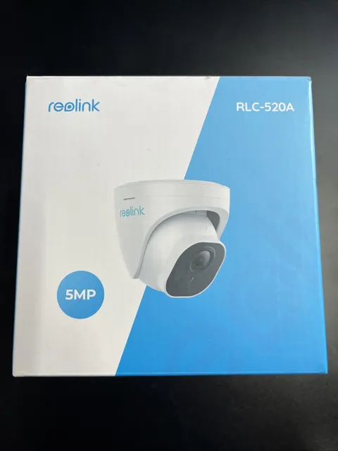 ReoLink PoE Dome Camera with WaterProof Lid RLC-520A 5MP Smart Indoor/Outdoor