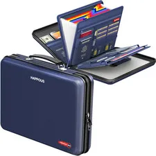 Fireproof Document Organizer, Fireproof Document Box | Portable Hard-Shell Firep