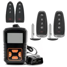 Chijuiyzkey 2Pcs Key Fob Fobik Replacement Remote Start Key Kit For Ford