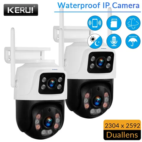 KERUI Outdoor 6MP Home Security CCTV Video Surveillance Camera Human Detection