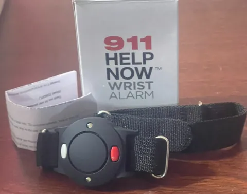 New Vigilant PPS-35BRS 120dB Wrist Personal Alarm with Swaet Proof Wrist Band