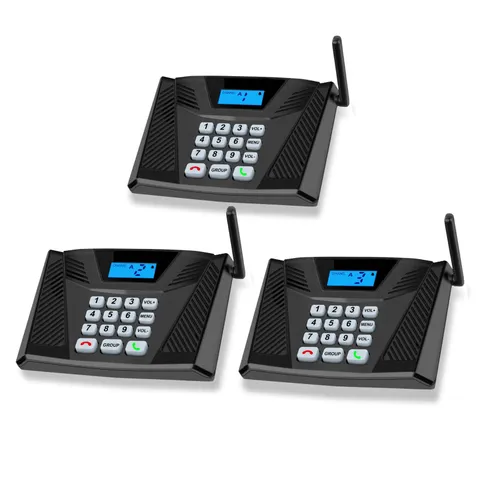 Intercoms Wireless for Home Upgrade, Hands-Free Intercom with Automatic Answe...