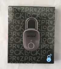 Prezlock Pebble Plus Smart Fingerprint Padlock Model EL-06 Brand New/Sealed