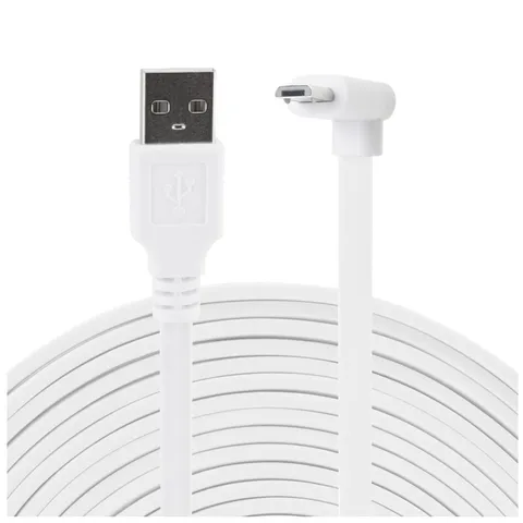 20ft Right Angle Charging Cable for WYZE Cam Pan V3