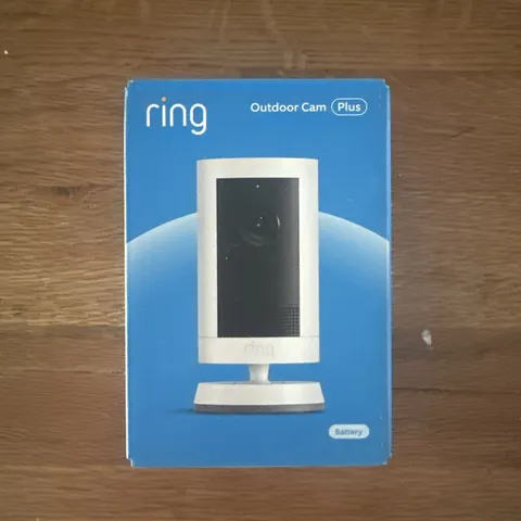 New Ring Outdoor Cam Plus Outdoor Security Camera