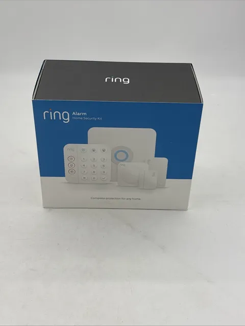 Ring Alarm 8 Piece Security Kit 2nd Gen Home security System Works w Alexa New